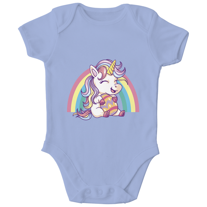 Ostereinhorn Bio Baby - Body - Textilzauber