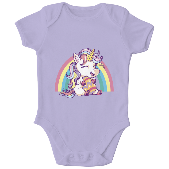 Ostereinhorn Bio Baby - Body - Textilzauber