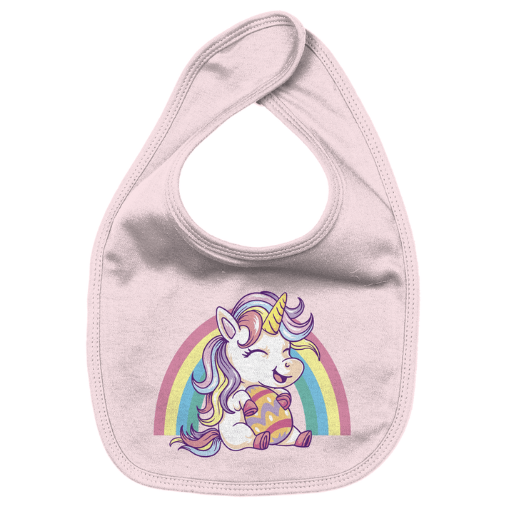 Ostereinhorn Bio Baby - Lätzchen - Textilzauber