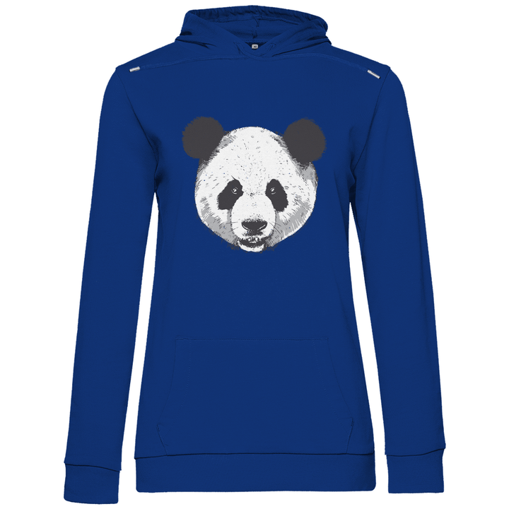 Panda Gesicht - Damen Hoodie - Textilzauber