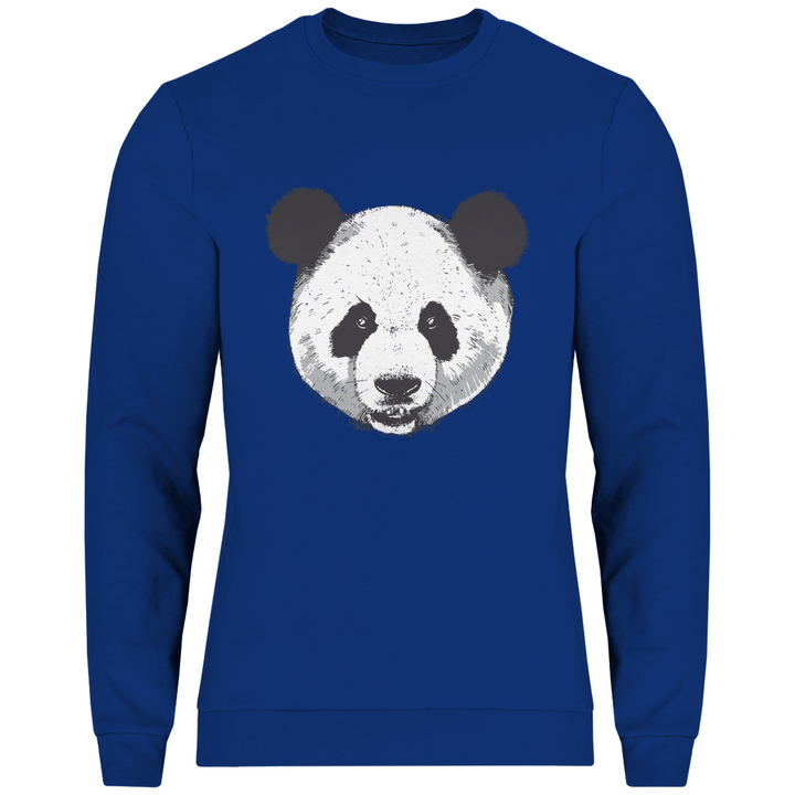 Panda Gesicht - Herren Sweatshirt - Textilzauber