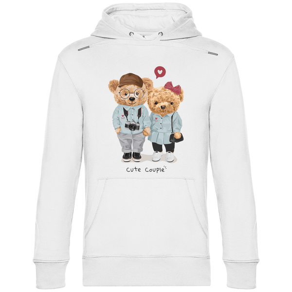 Pärchen Teddys - Herren Hoodie - Textilzauber